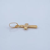 Dije Cruz 0.2gr / 1.4cm / Oro Amarillo 18K &