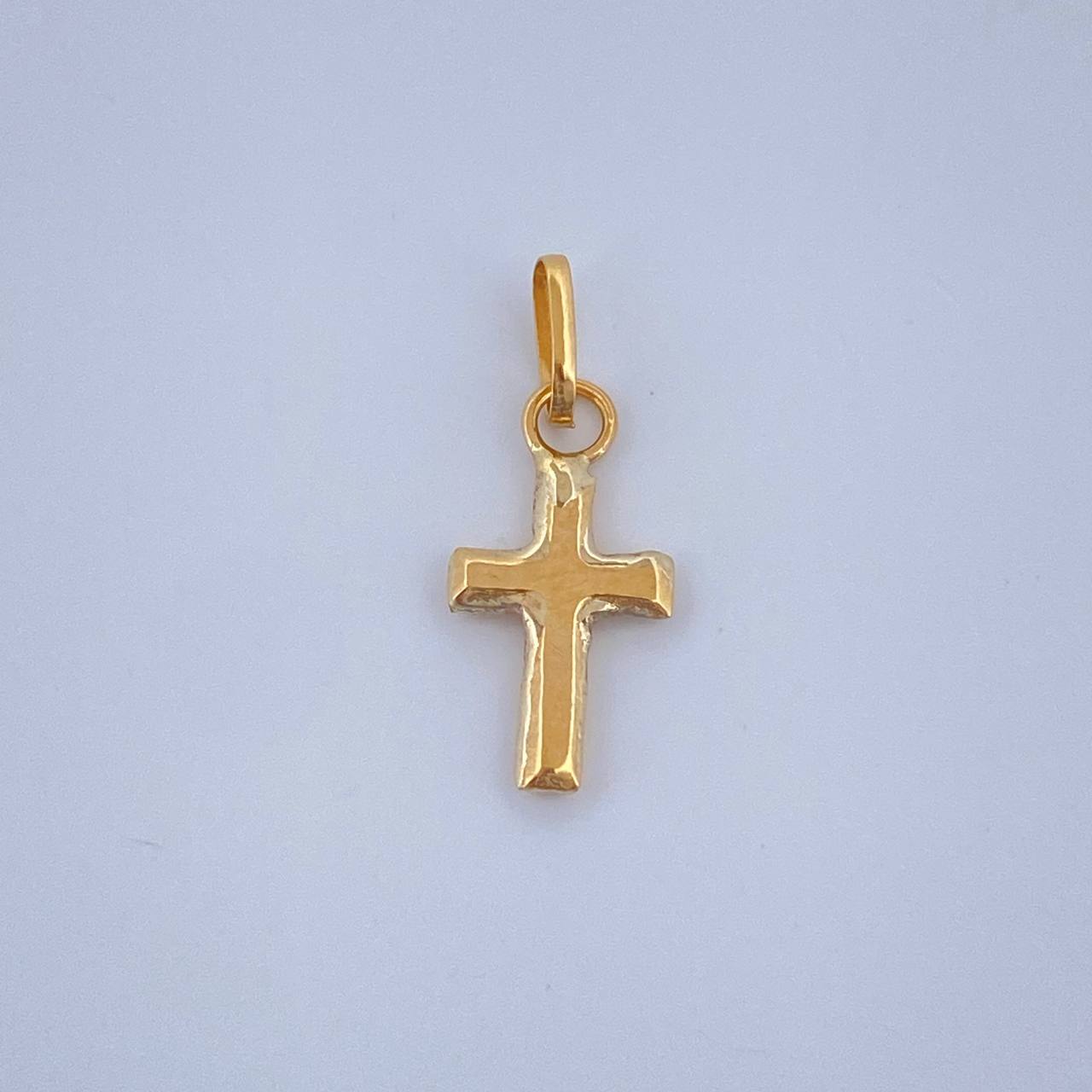 Dije Cruz 0.15gr / 1.5cm / Oro Amarillo 18K &