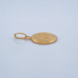 Dije Vigen Milagrosa 0.55gr / 2cm / Oro Amarillo 18K &