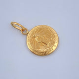 Dije Vigen Milagrosa 0.55gr / 2cm / Oro Amarillo 18K &