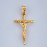 Dije Cruz Cristo 1.1gr / 2.8cm / Oro Amarillo 18K &