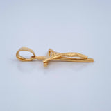 Dije Cruz Cristo 1.1gr / 2.8cm / Oro Amarillo 18K &