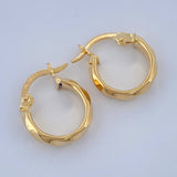 Candongas Nia 1.15gr / 1.5cm / Oro Amarillo 18K &