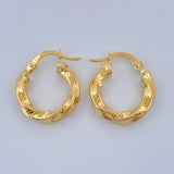 Candongas Yuli 1.7gr / 1.8cm / Oro Amarillo 18K &