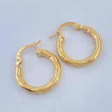 Candongas Sandra 1.65gr / 2cm / Oro Amarillo 18K &