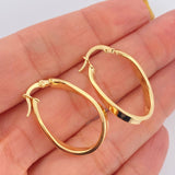 Candongas Clau 2.25gr / 2.9cm / Oro Amarillo 18K &