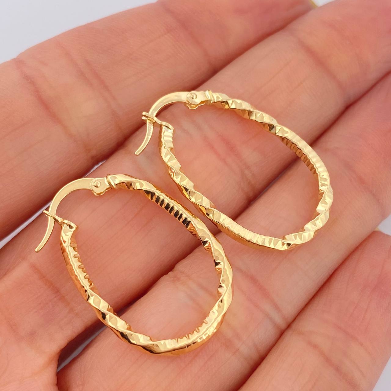 Candongas Dyla 1.5gr / 2.9cm / Oro Amarillo 18K &