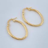 Candongas Arielle 1.4gr / 2.7cm / Oro Amarillo 18K &