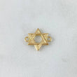 Herraje Estrella De David 0.6gr / 1.5cm / Oro Amarillo *