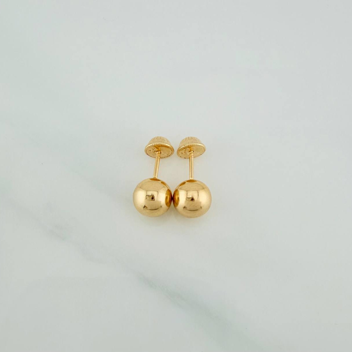 Topos Bola 0.8gr / 7mm Oro Amarillo 18K %