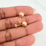 Topos Bola 0.8gr / 7mm Oro Amarillo 18K %