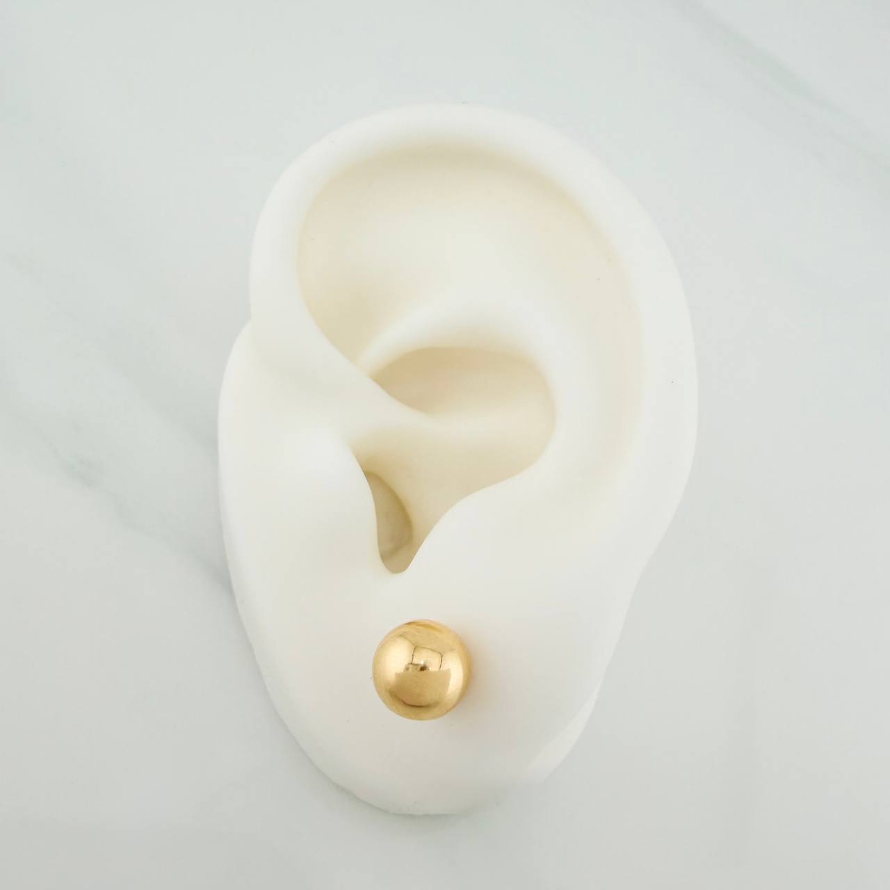 Topos Bola 0.8gr / 7mm Oro Amarillo 18K %