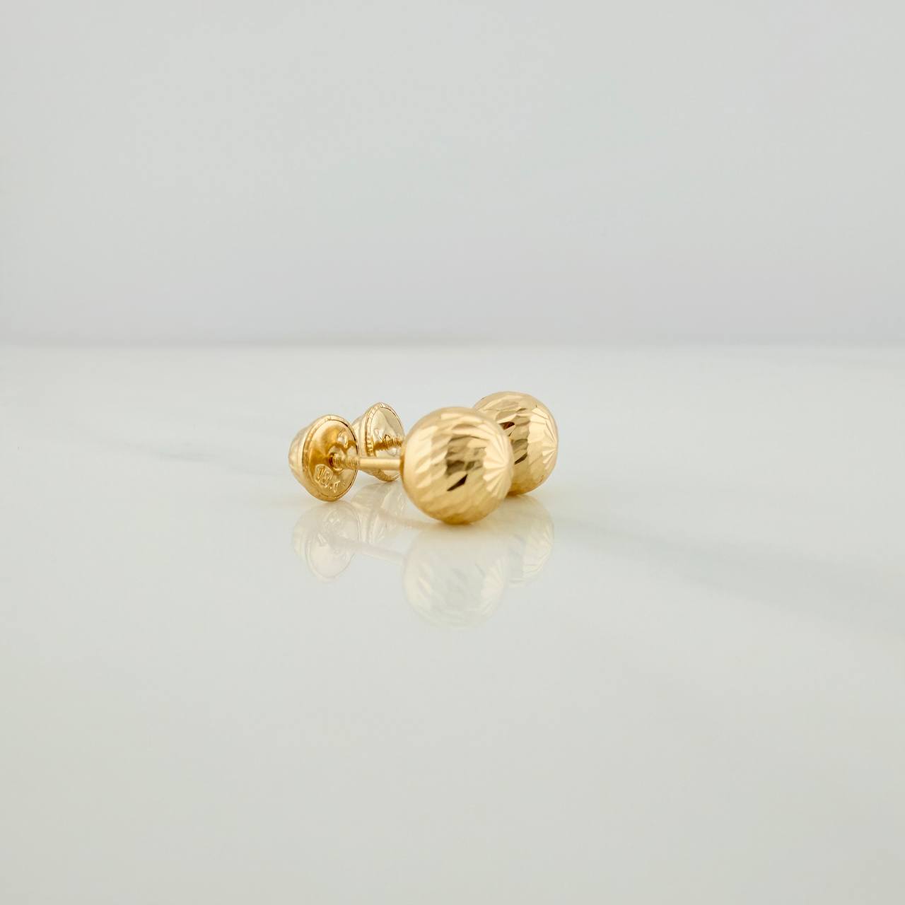 Topos Bola 0.85gr / 7mm Oro Amarillo 18K %