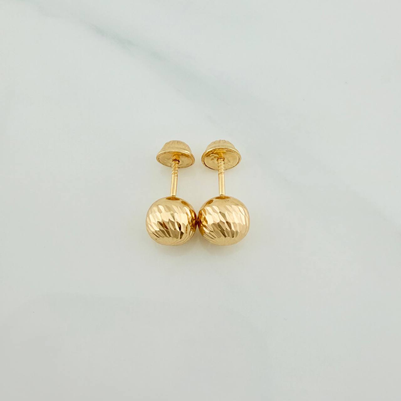 Topos Bola 0.9gr / 7mm Oro Amarillo 18K %