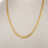 Cadena Cuabana 9.4gr / 60.3cm / 2.8mm Oro Amarillo +1 18K &