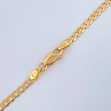 Cadena Cuabana 9.4gr / 60.3cm / 2.8mm Oro Amarillo +1 18K &