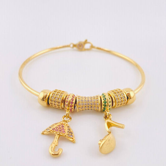 Pulso PD Tacón Sombrilla 16.55gr / 18.5cm / Oro Amarillo 18K