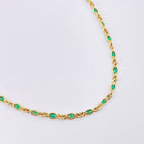 Cadena Burbujas Ovaladas 11.75gr / 50cm / 3mm Oro Amarillo Nac.Esp. 18K ©