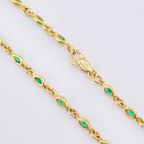 Cadena Burbujas Ovaladas 11.75gr / 50cm / 3mm Oro Amarillo Nac.Esp. 18K ©