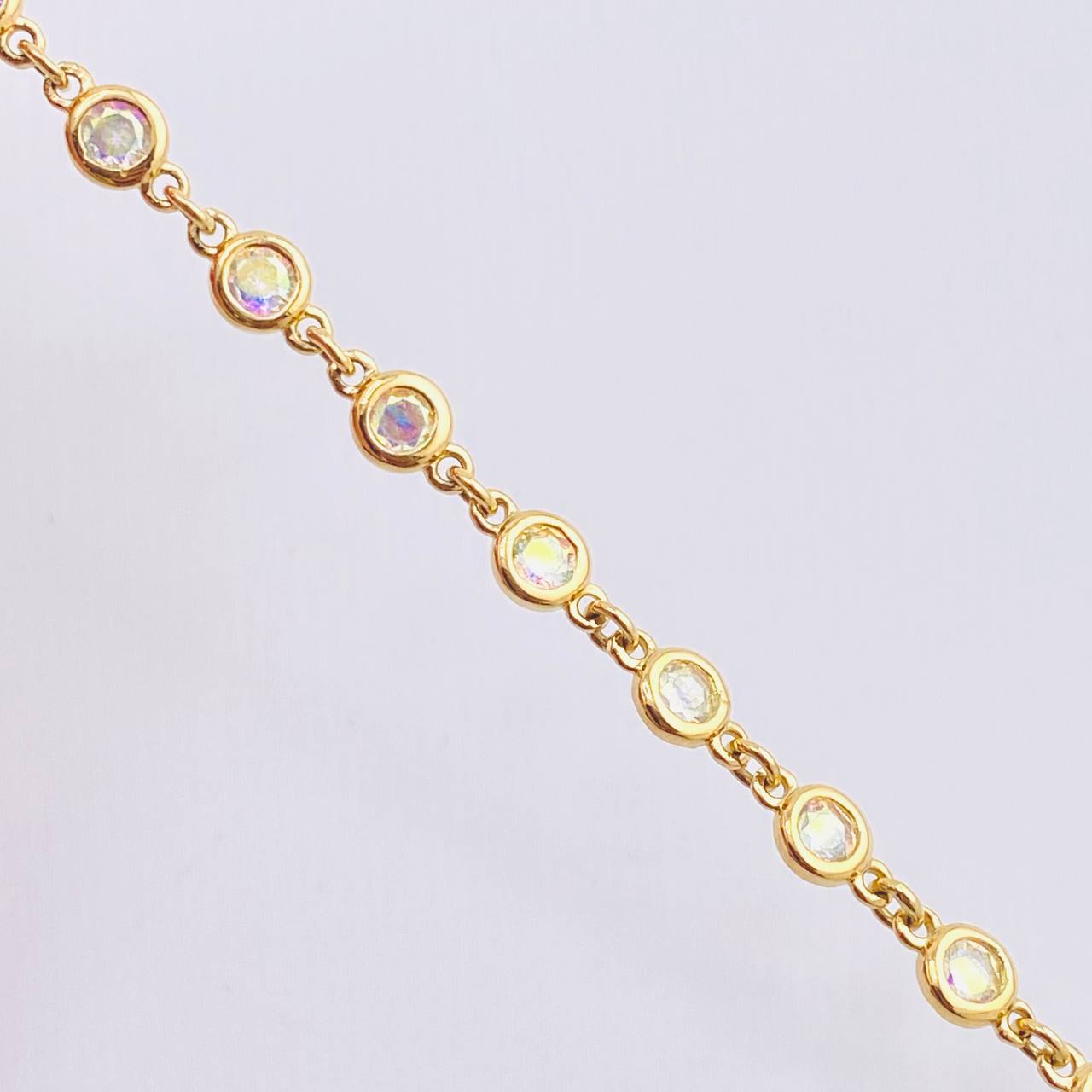 Pulso Burbujas 6.5gr / 18cm / 4.8mm Oro Amarillo Nac.Esp. 18K ©