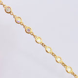 Pulso Burbujas 6.5gr / 18cm / 4.8mm Oro Amarillo Nac.Esp. 18K ©