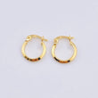 Candongas Clau 1.2 g / 2.6 cm Oro Amarillo 18K