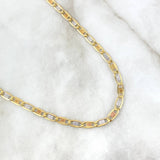 Cadena Plana 6.25gr / 50cm / 4mm Tres Oros +3