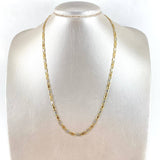 Cadena Plana 6.25gr / 50cm / 4mm Tres Oros +3