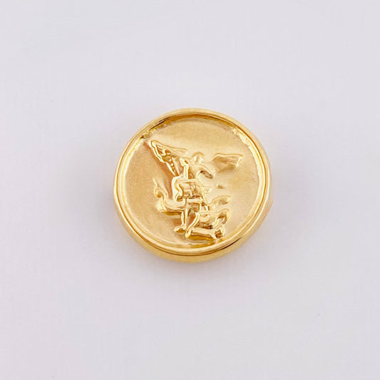 Herraje San Miguel Arcangel 0.65gr / 1.2cm / Oro Amarillo 18K ©