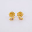 Topos Corazón 0.5g / in / 2.7mm Oro Amarillo 18K