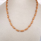 Cadena Rustica Corona Rx 11.4gr / 57cm / 4.25mm Oro Rosa 18K $