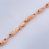 Cadena Rustica Corona Rx 11.4gr / 57cm / 4.25mm Oro Rosa 18K $