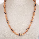 Cadena Rustica Barril Tornillo 16.85gr / 61cm / 5.2mm Oro Rosa 18K $