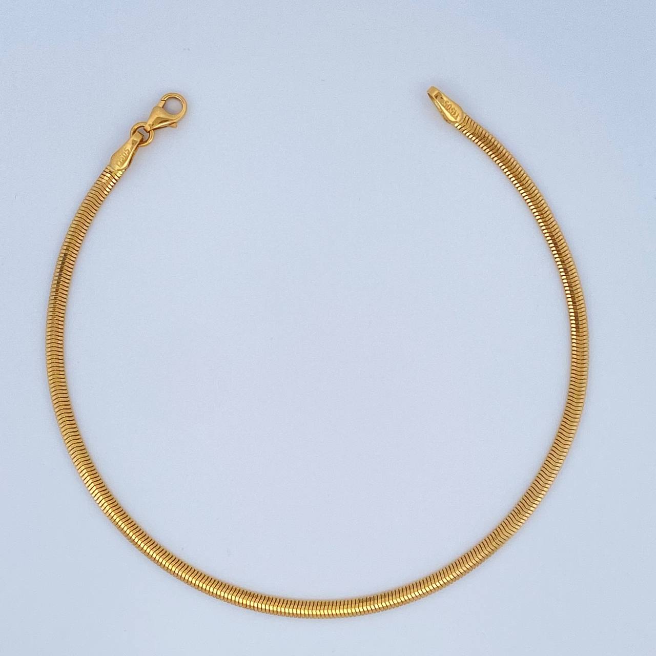 Pulso Serpiente 3.45gr / 20cm / 2.53mm Oro Amarillo +3 18K $