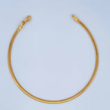 Pulso Serpiente 3.45gr / 20cm / 2.53mm Oro Amarillo +3 18K $