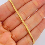 Pulso Serpiente 3.45gr / 20cm / 2.53mm Oro Amarillo +3 18K $