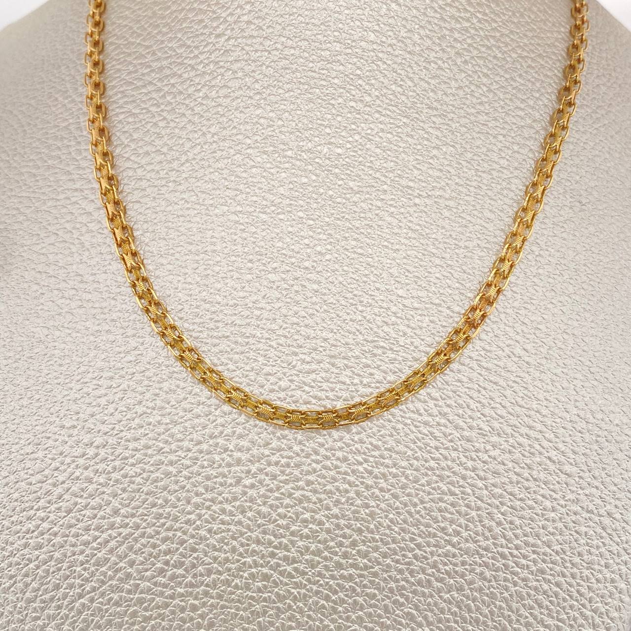 Cadena China 6.75gr / 50.3cm / 3.15mm Oro Amarillo 18K $ 1+