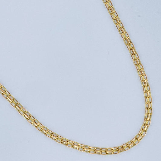 Cadena China 6.75gr / 50.3cm / 3.15mm Oro Amarillo 18K $