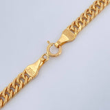 Cadena Cubana 12.55gr / 55.7cm / 4.1mm Oro Amarillo +1 18K $