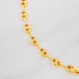 Pulso Bebé GC Placa Rectangular Ovalada 2g / 14.8cm / 3.63mm Oro Amarillo 18K