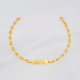 Pulso Bebé GC Placa Rectangular Ovalada 1.95g / 15cm / 3.62mm Oro Amarillo 18K