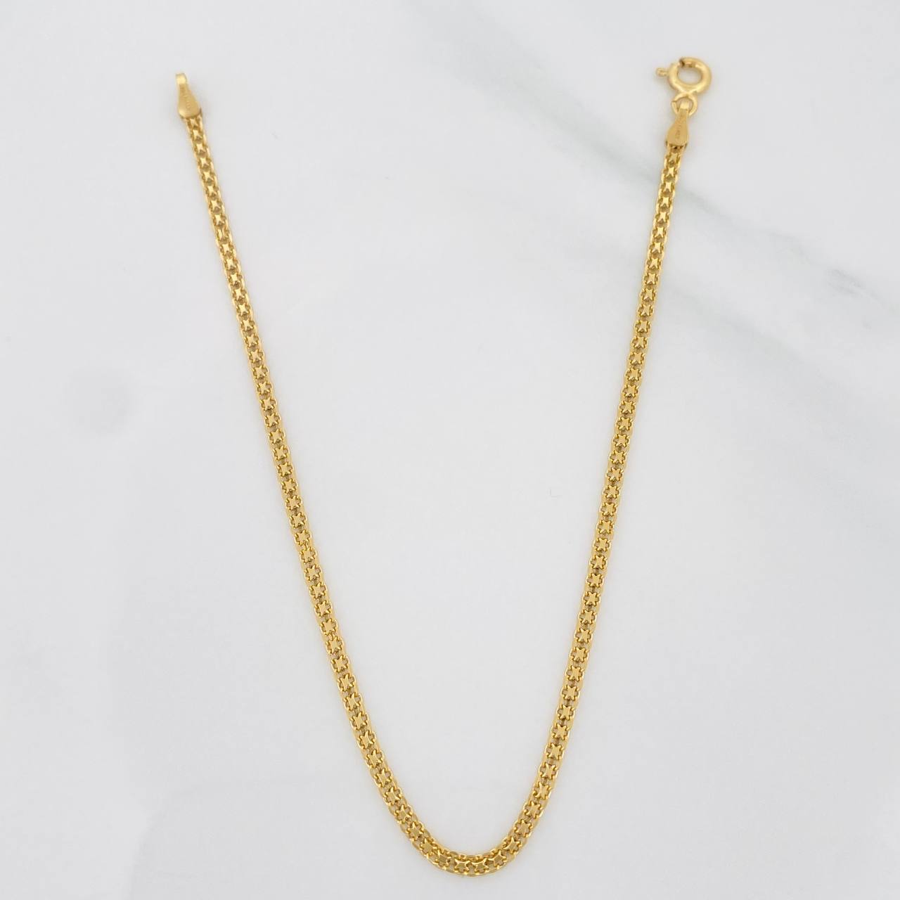 Pulso Chino 1.85g / 19cm / 1.81mm Oro Amarillo 18K