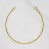 Pulso Chino 1.85g / 19cm / 1.81mm Oro Amarillo 18K