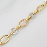 Pulso Aros 4.05g / 19cm / 6.87mm Tres Oros 18K