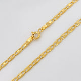 Pulso Escalera 1.3g / 19cm / 2.5mm  Oro Amarillo 18K