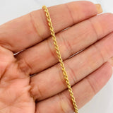 Pulso Lazo 1.65g / 18.3cm / 2.15mm Oro Amarillo 18K