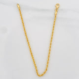 Pulso Lazo 1.65g / 18.3cm / 2.15mm Oro Amarillo 18K