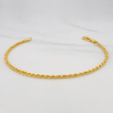 Pulso Lazo 1.65g / 18.3cm / 2.15mm Oro Amarillo 18K
