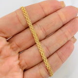 Pulso Chino 2.3g / 18.8cm / 3.41mm Oro Amarillo 18K