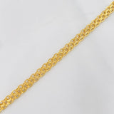 Pulso Chino 2.45g / 19.8cm / 3.39mm Oro Amarillo 18K